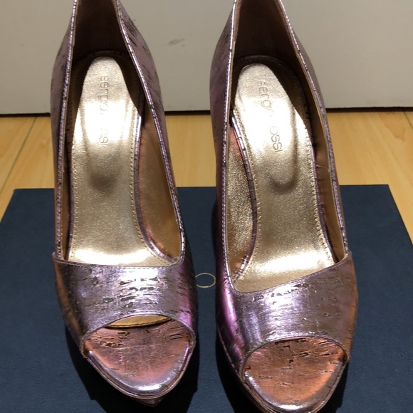 Sergio Rossi pink pumps size 36.5 new in box - Picture 7 of 8